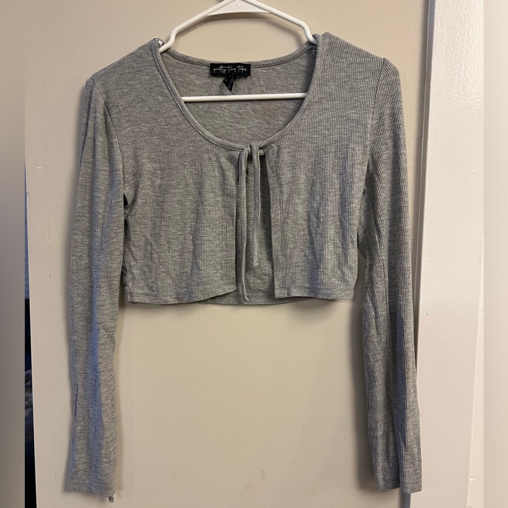 Cute front open tank top